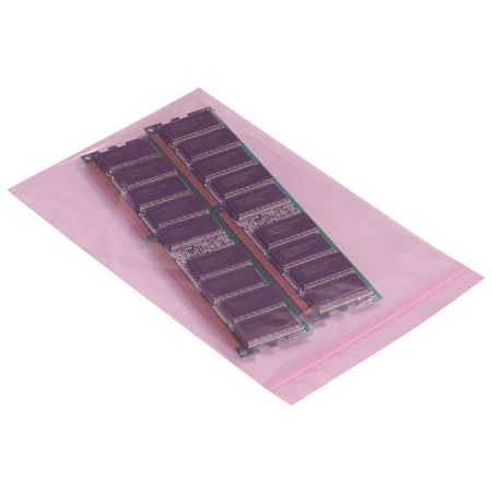 Bsc Preferred 4 x 6'' - 2 Mil Anti-Static Reclosable Poly Bags, 1000PK BUY04001178